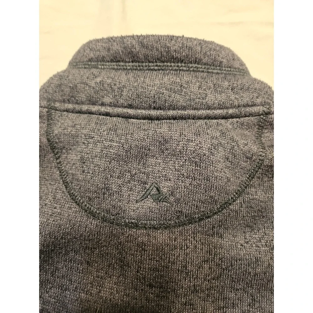Ridgecut Toughwear‎ Fleece Full Zip Jacket Sweater Mens XL Blue
